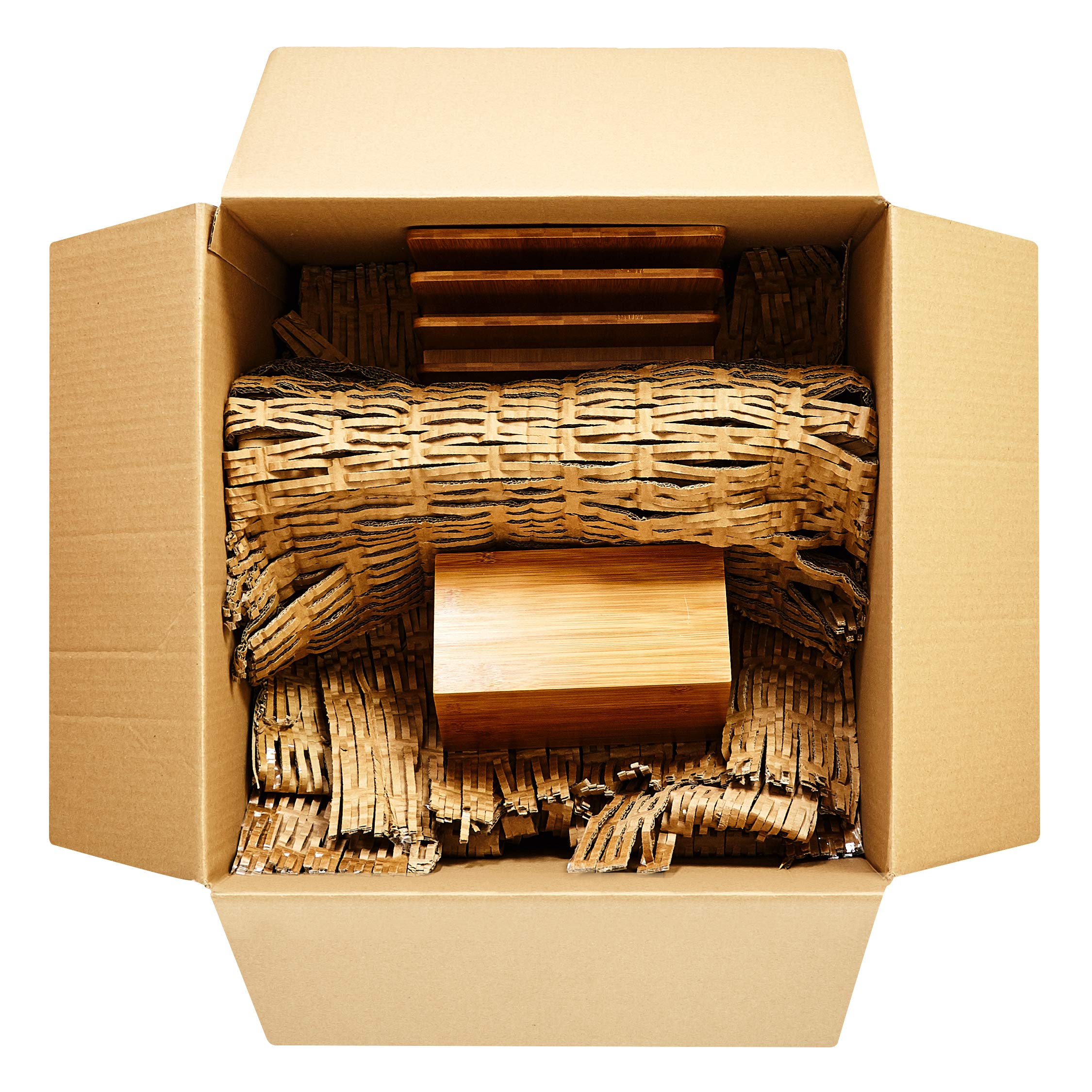 Verpackungsmaterial aus Karton Kartonschredder Füllmaterial | Optimaler Schutz, Für Versand und Umzug, Polsterung, Packpolster, Polstermaterial