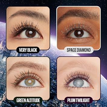 Maybelline New York Schwarze Wimperntusche für extrem lange Wimpern Lash Sensational Sky High Mascara Doppelpack Very Black 2 x 72 ml