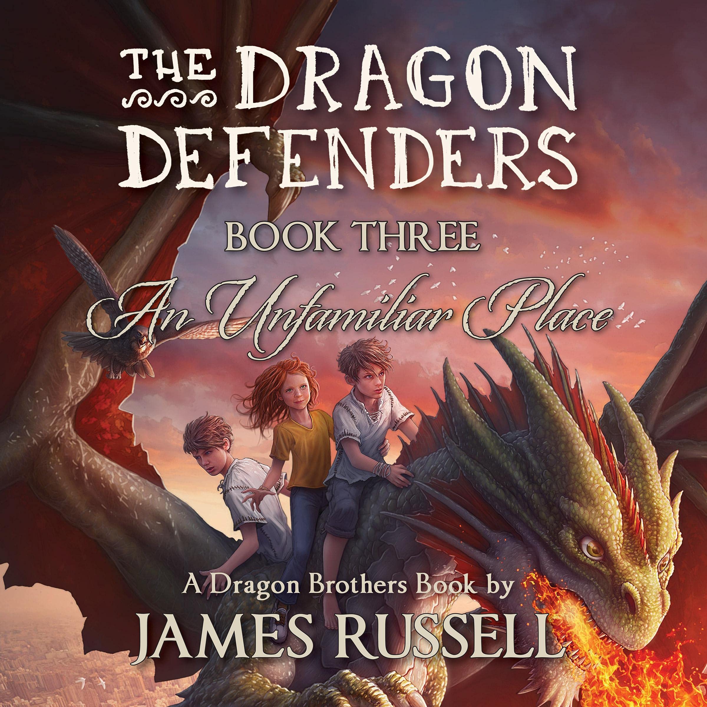 Cover art for The Dragon Defenders - Book Three