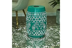 Christopher Knight Home Solar Stool - Teal