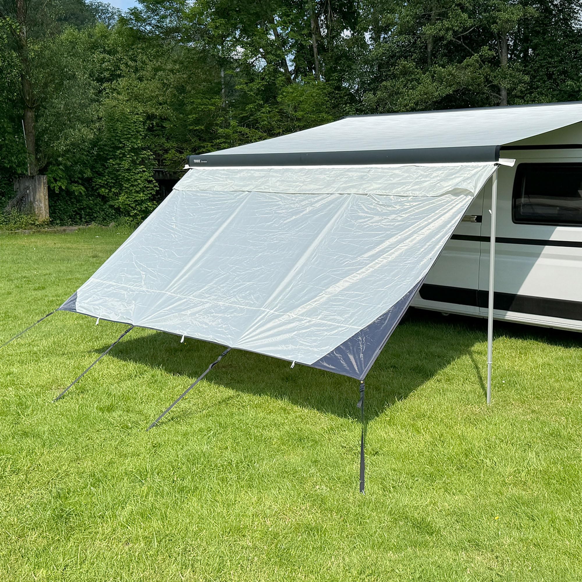 Sunblocker 240 - Markise Vorderwand 240 x 200 cm Sichtschutz
