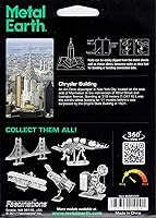 Vista 7 de Fascinations Metal Earth Chrysler Building 3D Kit de modelo de metal