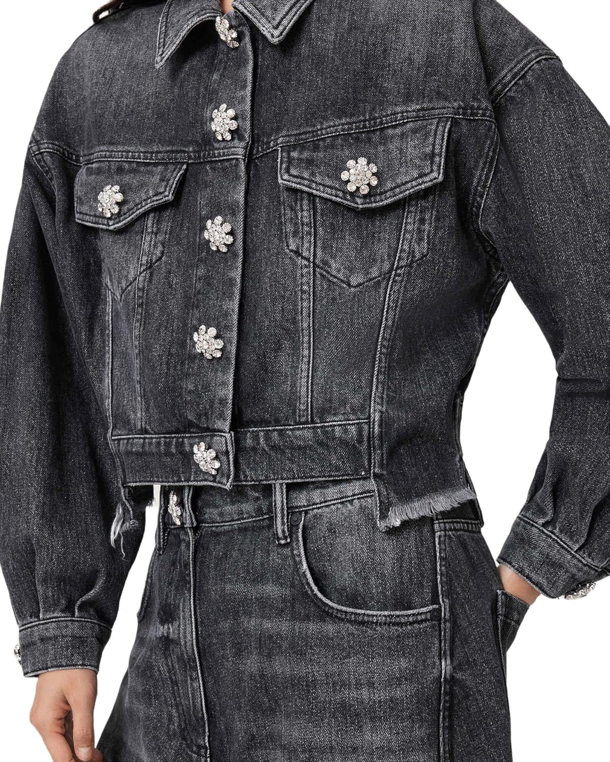 AllSaints Women's Beth Denim Jacket