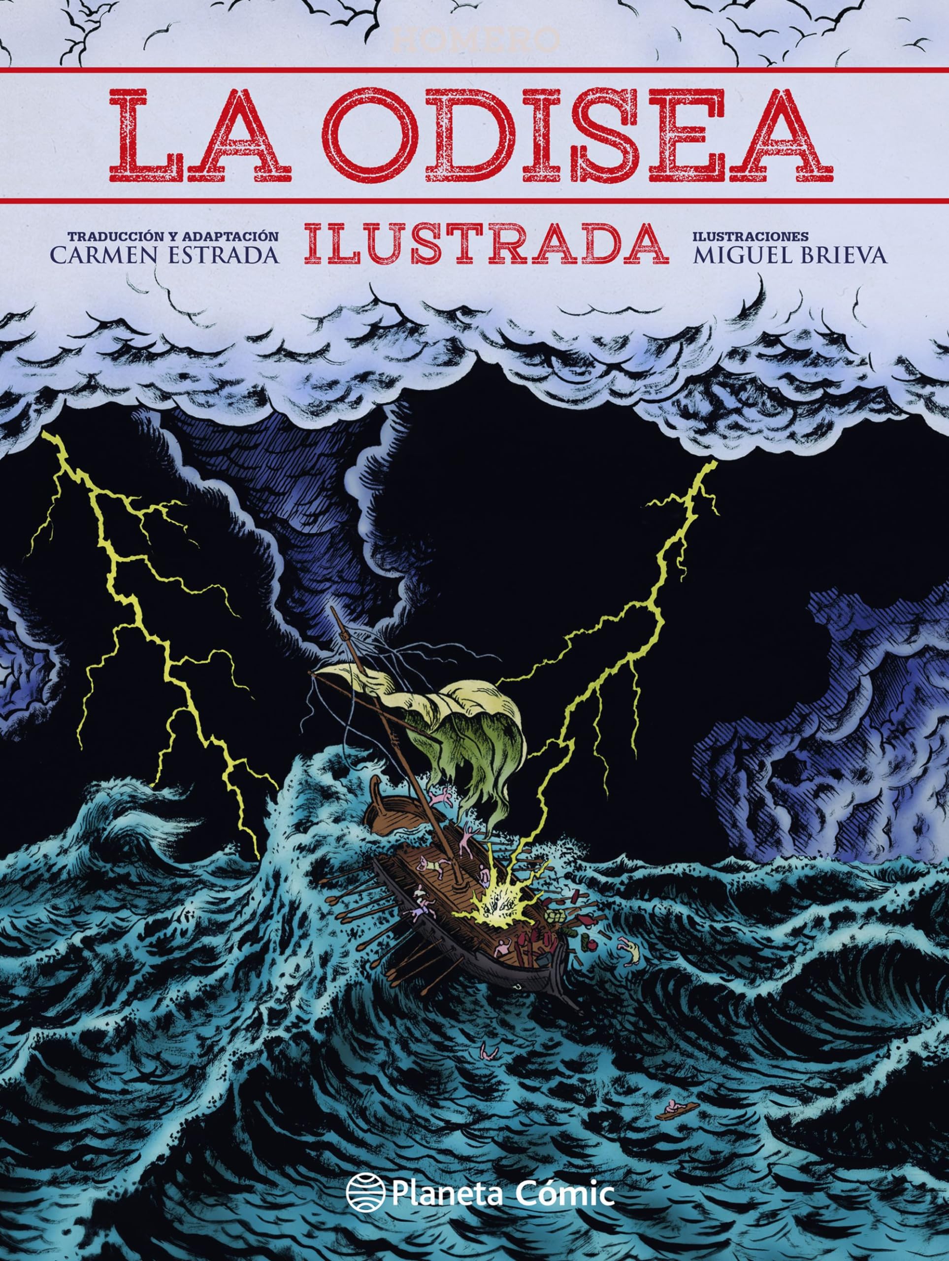 La Odisea ilustrada (Novela gráfica)