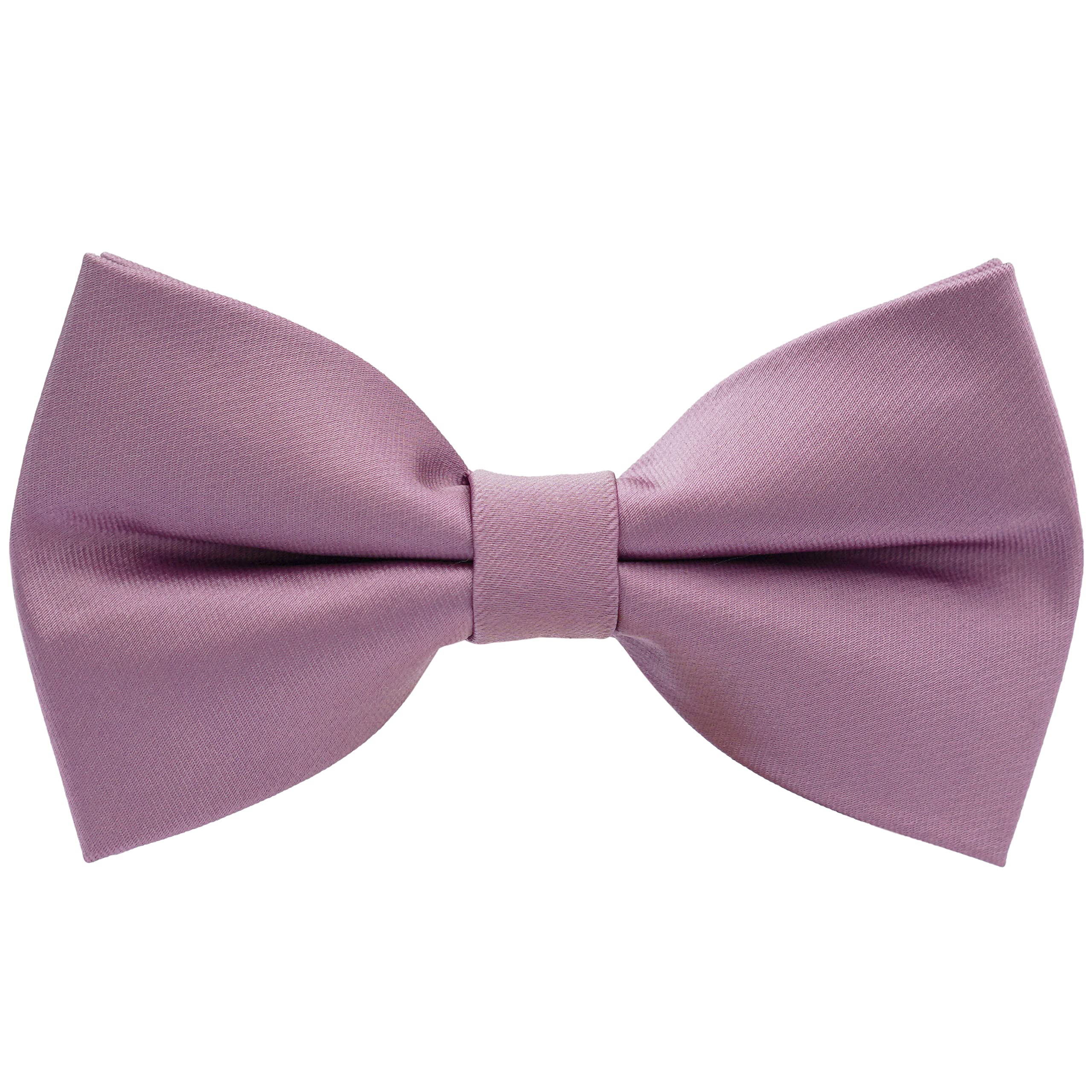 Pre-Tied Adjustable Solid Tuxedo Bow Tie for Boys and Men