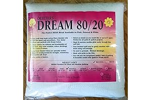 Quilter's Dream 80/20 Batting for Exceptional Quilting Experience