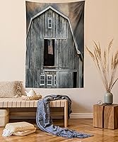 Vista 35 de Ambesonne Tapiz de Saguaro, Blooming Palo Verdes y Saguaros at 4 Peaks Hills Phoenix Arizona, colgante de pared para dormitorio, sala de estar