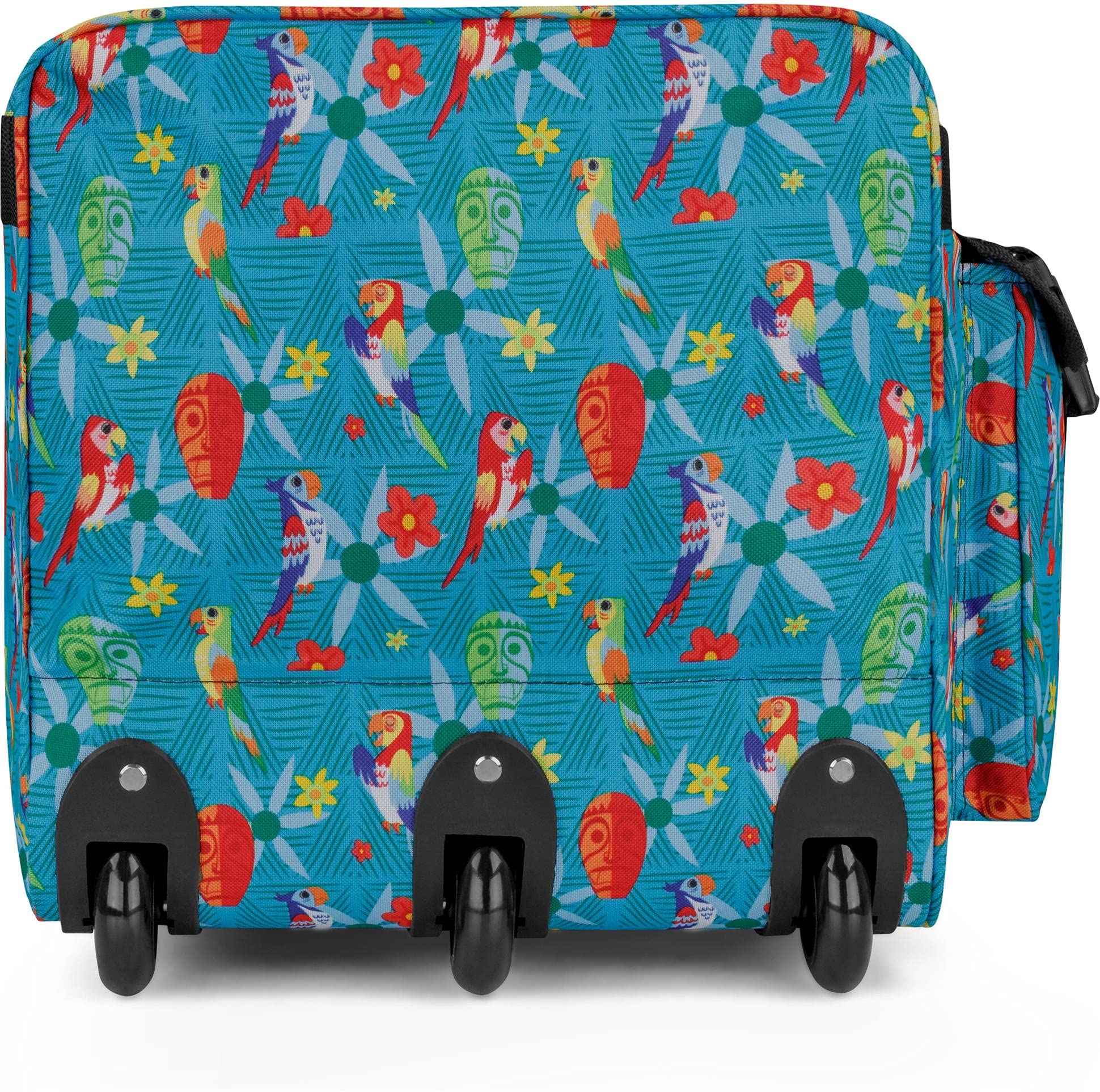 Leichte XXL Reisetasche mit 3 Rollen 80 Liter Volumen Robust wasserabweisend reißfest leicht zu reinigen Tropical 80 Liter