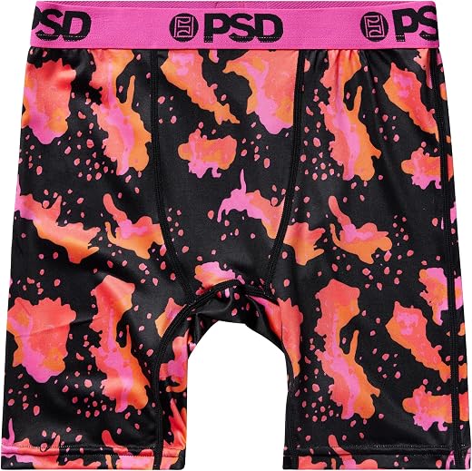 PSD Youth Camo Boxer Briefs – Athletic Fit Performance Underwear