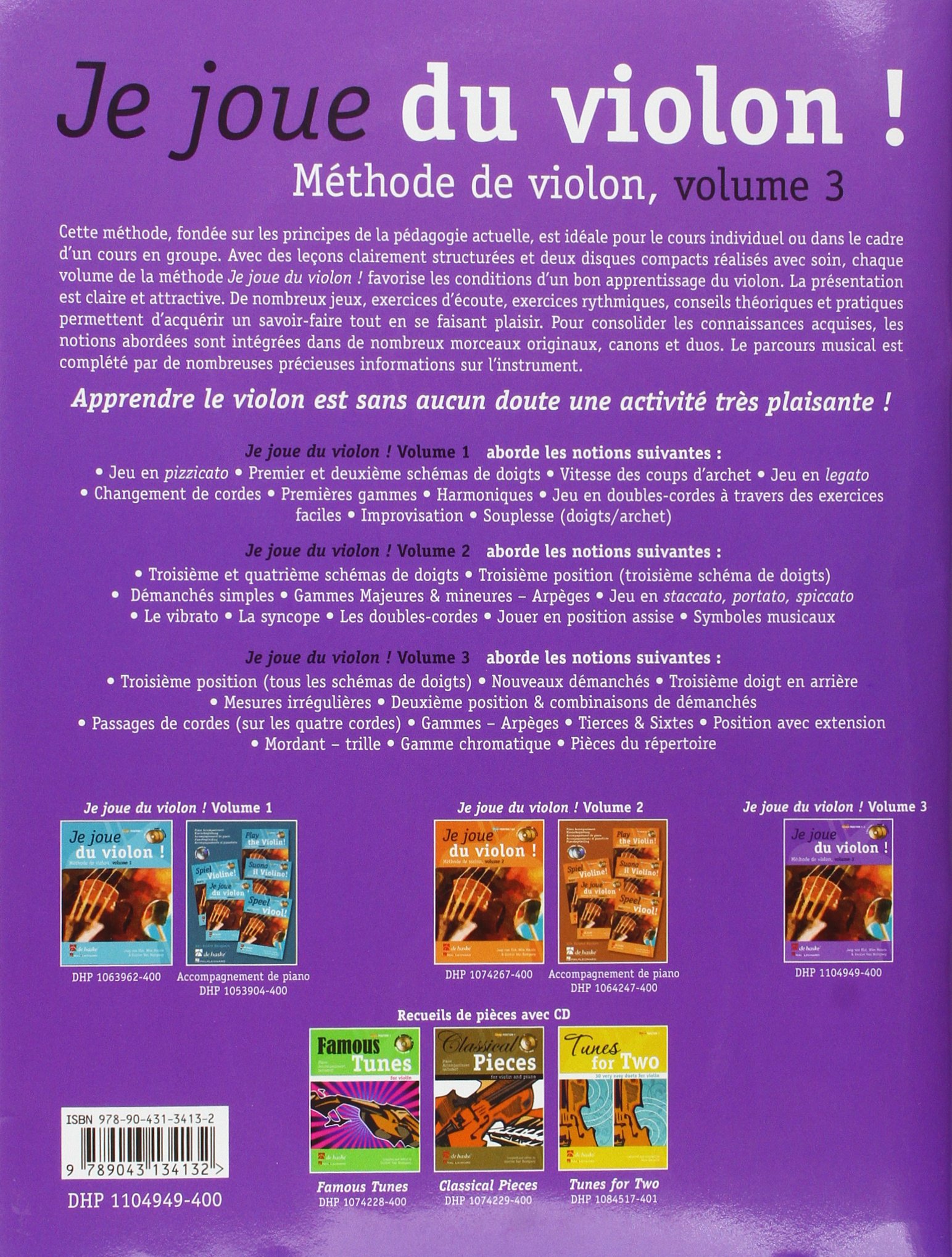 Je joue du violon ! Vol. 3
