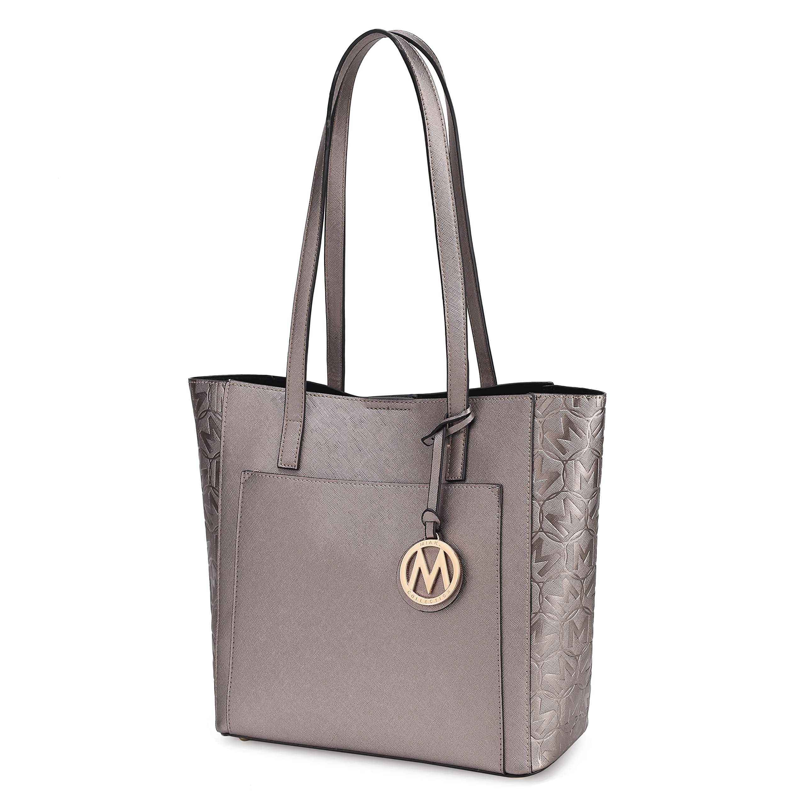 MKF Collection Tote Bag for Women, vegan Leather Large Top Handle Handbag Fashion Shoulder Bag Purse By Mia K