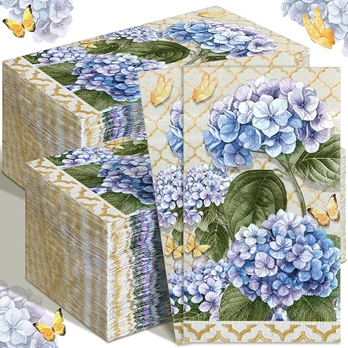 Miniatura 10 de Karenhi 200 piezas Servilletas de papel de otoño de Acción de Gracias Toallas de mano desechables de calabaza para baño 2 capas Toallas de baño