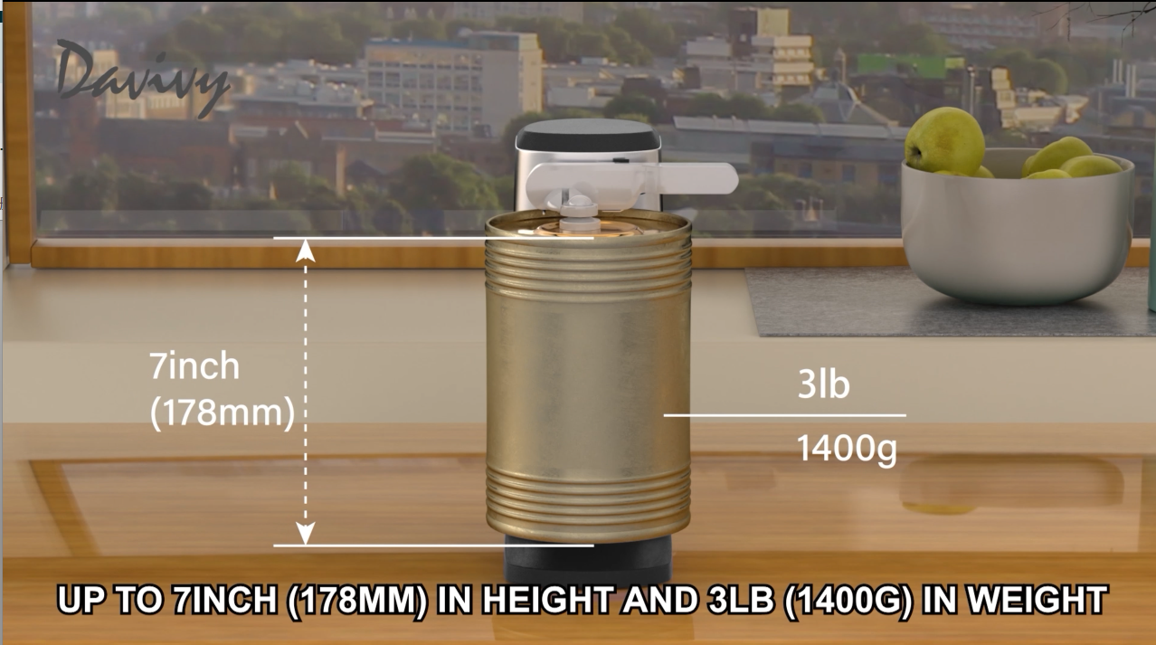 Watch Davivy Electric Can Opener Black-NK-0683 on Amazon Live