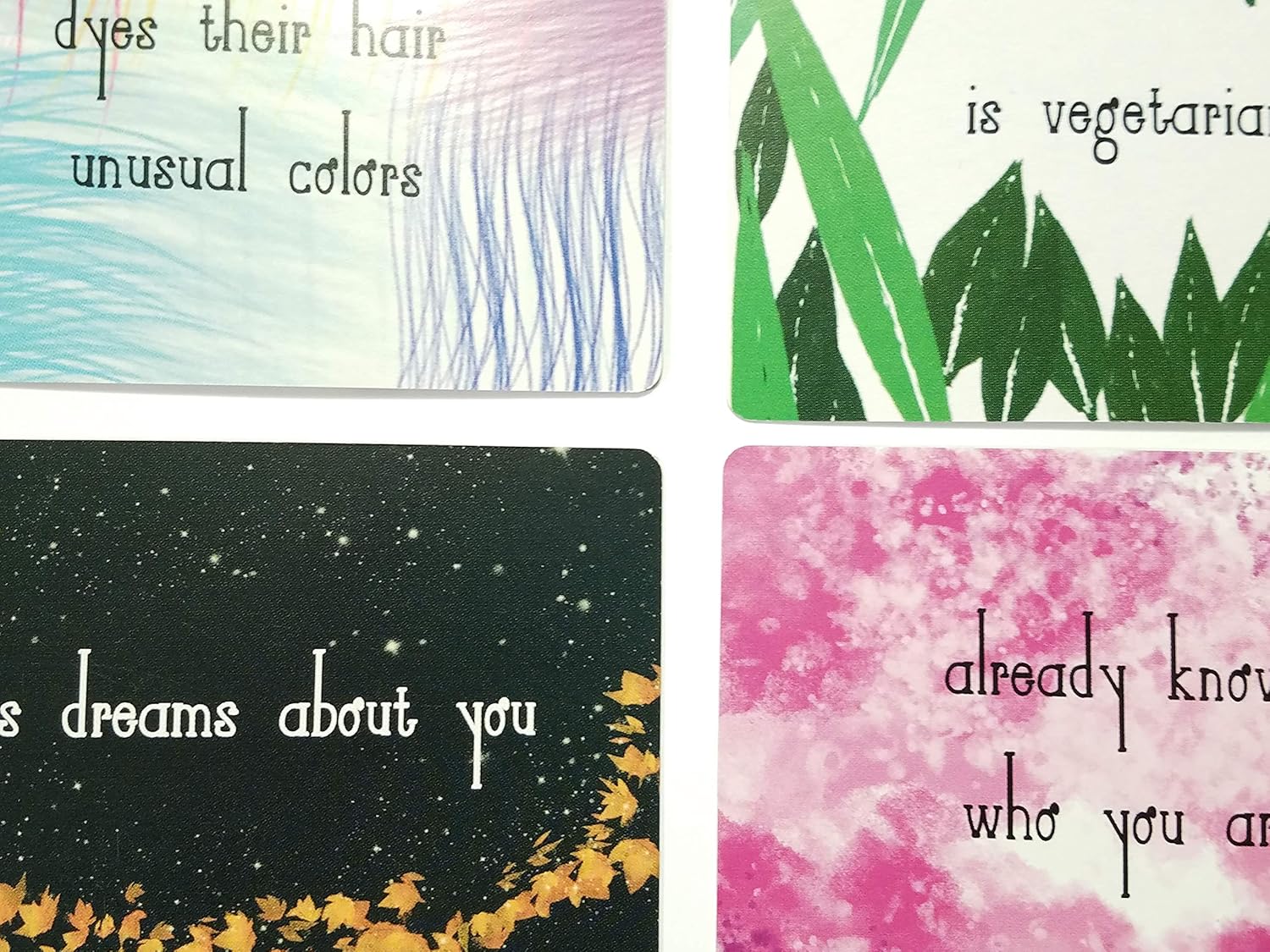 Who What Where Future Love Oracle Tarot 55-Card Deck Set