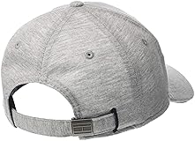 Tommy Hilfiger Men's Dad Hat Avery, Grey Heather, OS