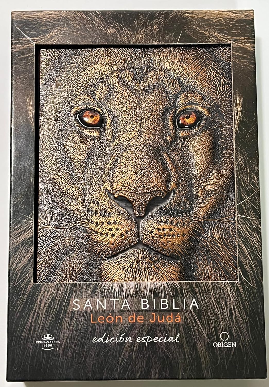 Biblia RVR 1960 Letra grande León de Judá edición especial bronce / Spanish Bible RVR 1960 Large Print Imitation Leather Lion of Judah Special Edition (Spanish Edition)      Imitation Leather – Special Edition, October 7, 2025