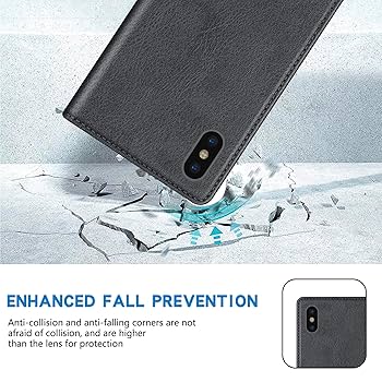 Amazon.com: ZZXX for iPhone X/iPhone Xs Wallet Case with