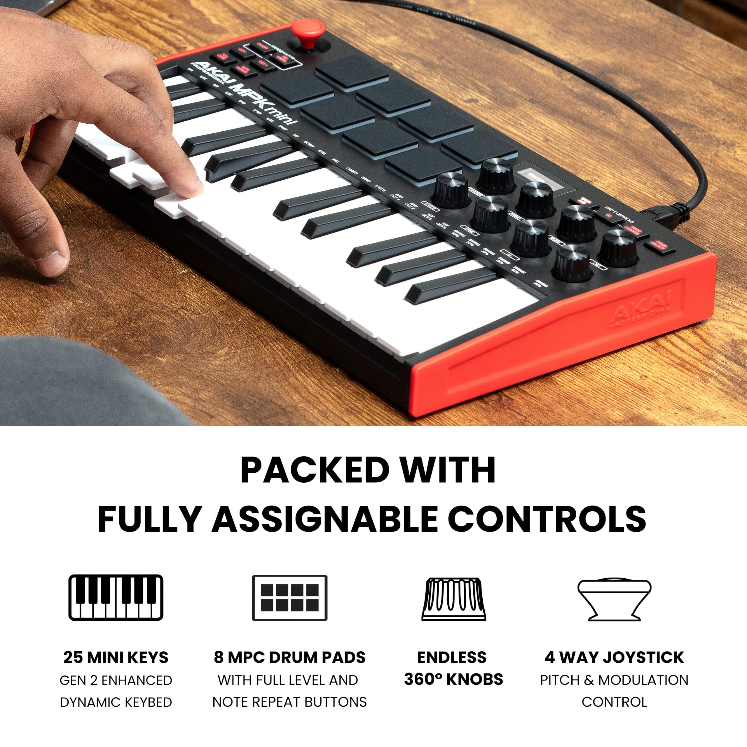 Amazon.com: Recording Studio Package - Akai Professional MPK Mini