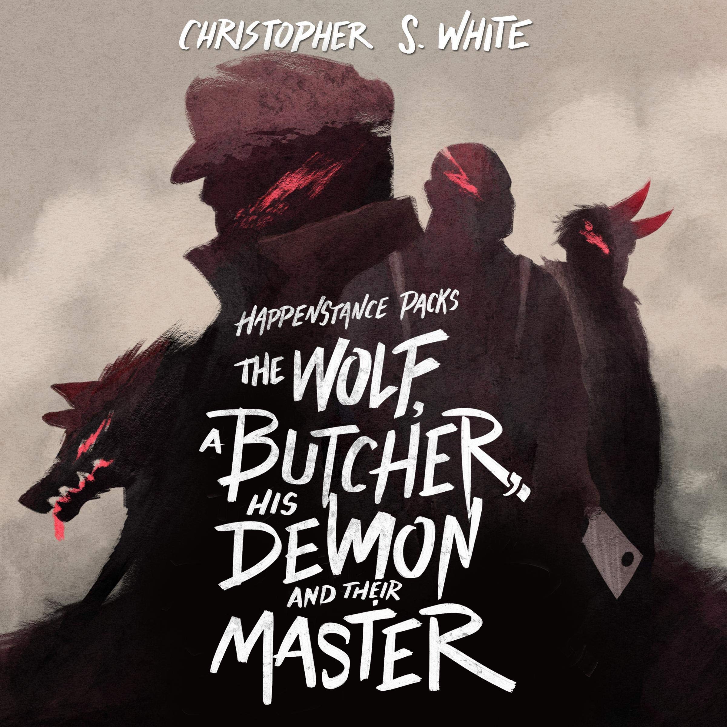 Cover art for The Wolf, a Butcher, His Demon, and Their Master