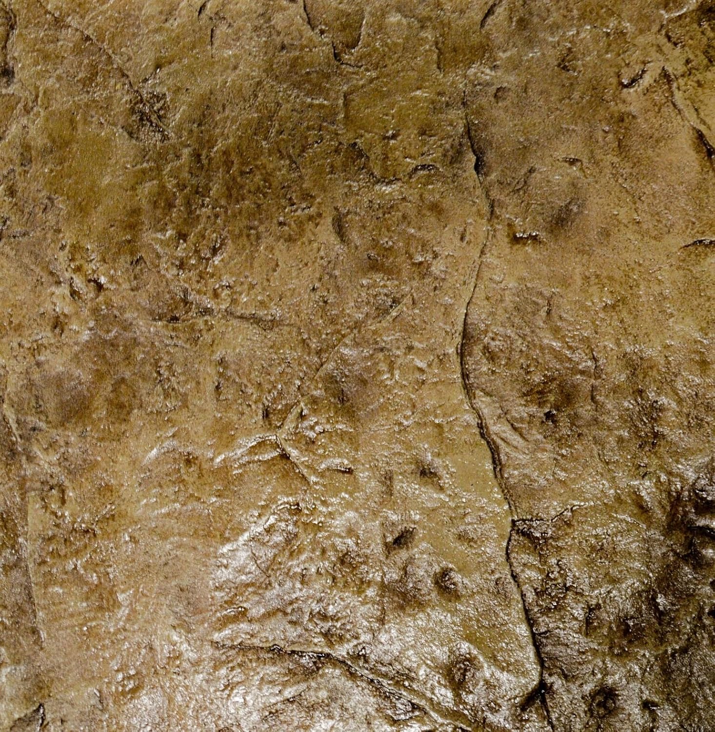 3 x 3 ft Seamless Concrete Stamp Texturing Skin Single - Concrete, Cement, Overlay (Outback Stone)