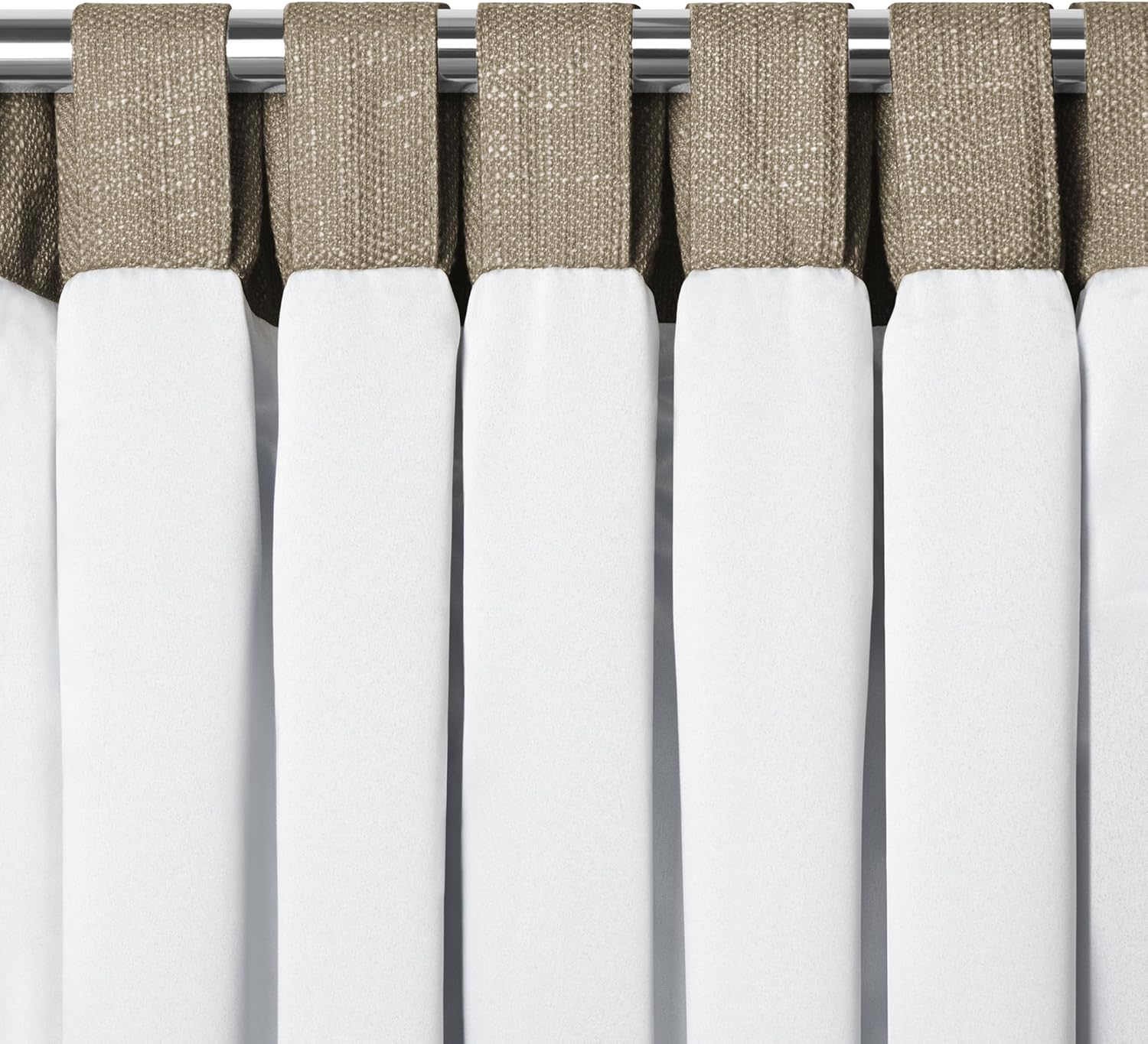 Best Cyber Monday 🔥 Elrene Home Fashions 26865901153 3-in-1 Blackout Energy Efficient Lined Linen Rod Pocket Window Curtain Drape Panel, 52 x 95, Taupe, 52 in x 95 in (1 Authentic Crazy Deals Elrene Home Fashions 26865901153 3-in-1 Blackout Energy Efficient Lined Linen Rod Pocket Window Curtain Drape Panel, 52 x 95, Taupe, 52 in x 95 in (1