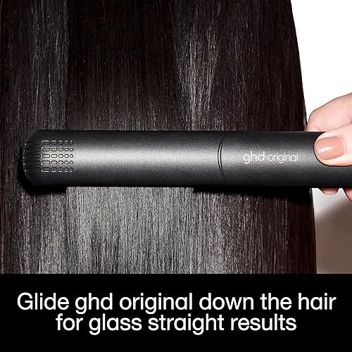Miniatura 4 de ghd Original Styler - Plancha de pelo de 1 pulgada con tecnología de calor de cerámica, temperatura de peinado segura de 365 ºF, placas de brillo