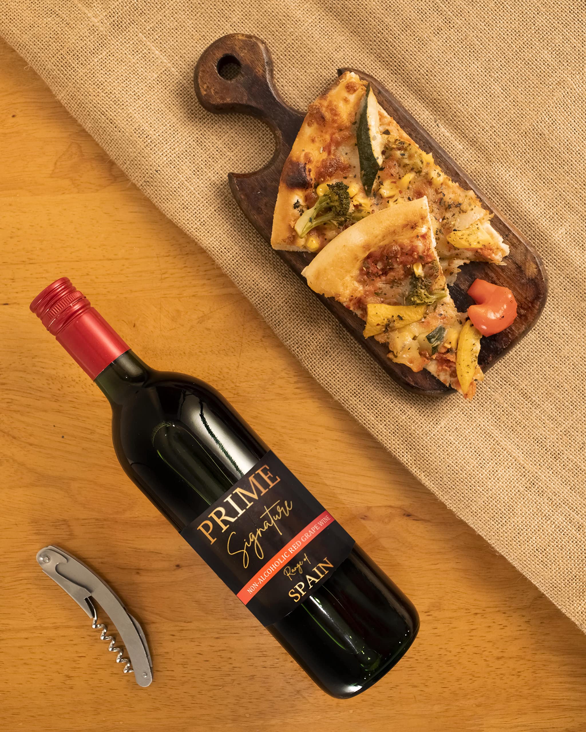 Prime Signature | 375ML signature Non Alcoholic Red Grape wine