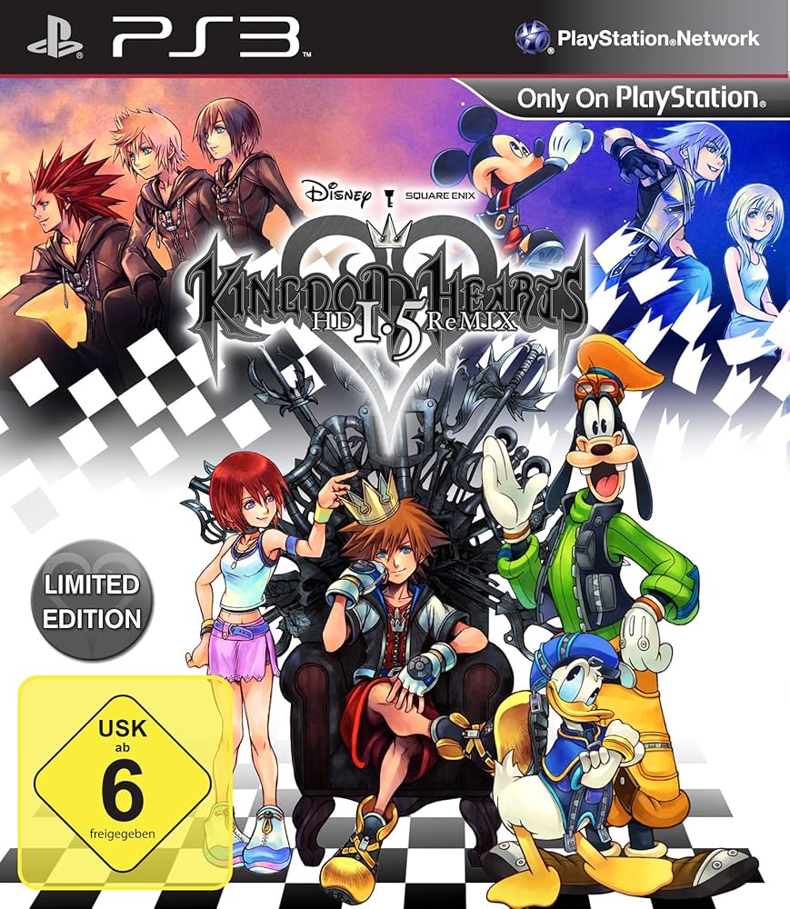 アニメ KINGDOM HEARTS HD 1.5 ReMIX Kingdom Hearts: HD 1.5 ReMIX - Limited Edition