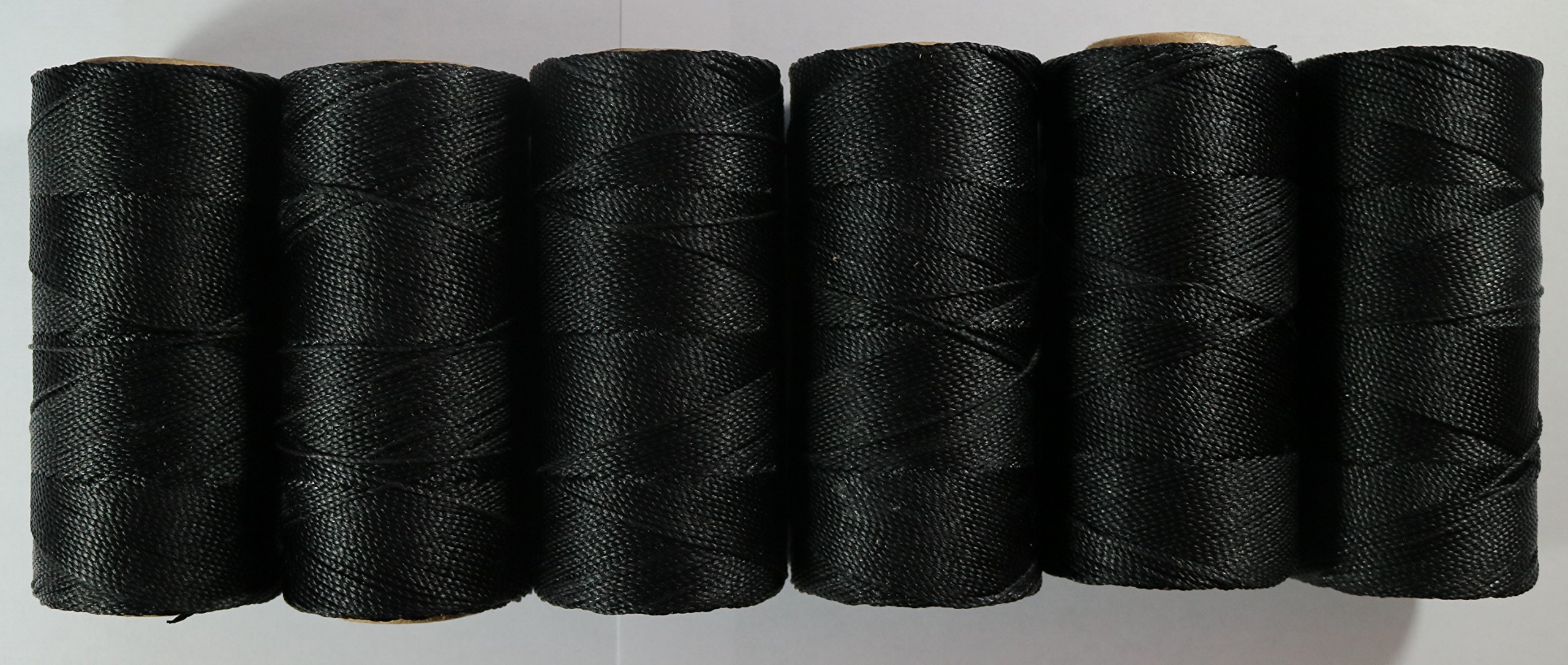 HILO ENCERADO LINHASITA COLOR NEGRO CONTIENE 6 BOVINAS