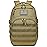 Wotony Military tactical backpack, nylon military MOLLE backpack, 3-day assault bag, used for outdoor hiking, camping and hunting (Khaki)