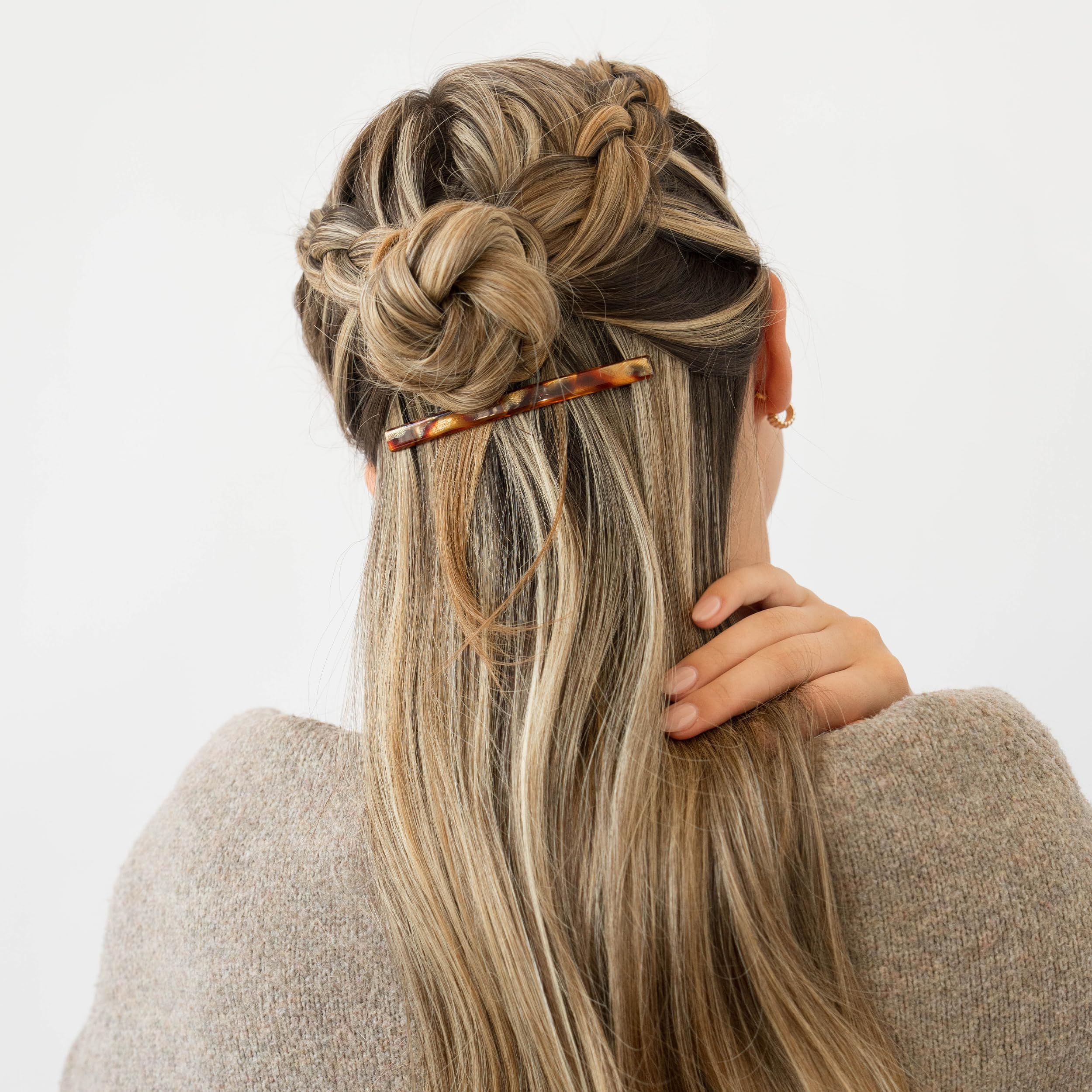 Gorgeous Made in France ?? hair barrette The Best French Hair Barrette for Ponytails | MC Davidian main image 4