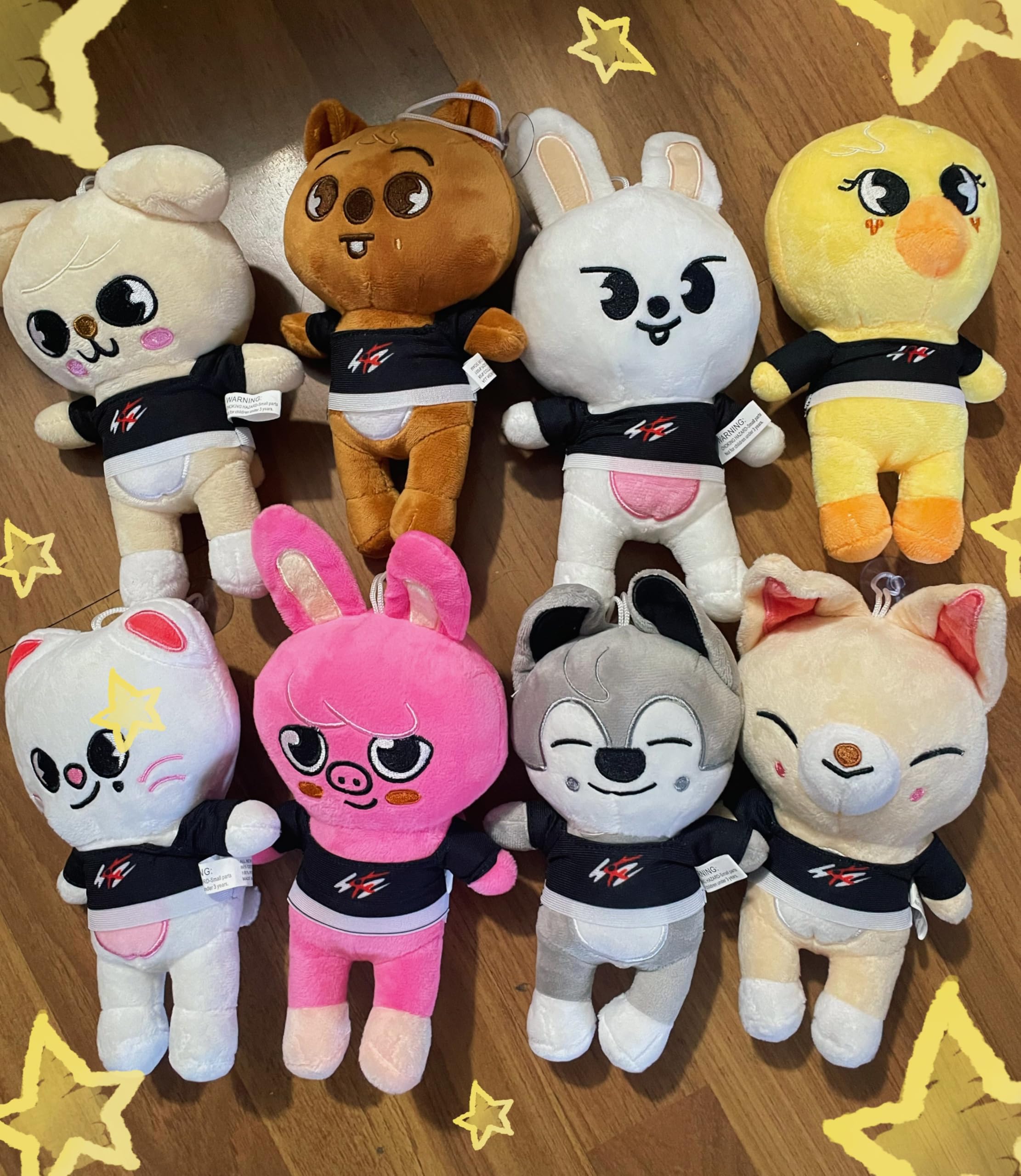 SIkBGCIADLP Stray Kids Skzoo Plush Toys, Creative Soft Stuffed