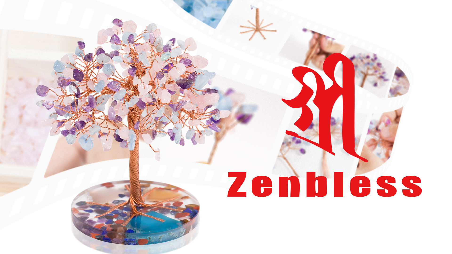 Amazon.com: ZenBless 7 Chakra Healing Crystals Stones Tree