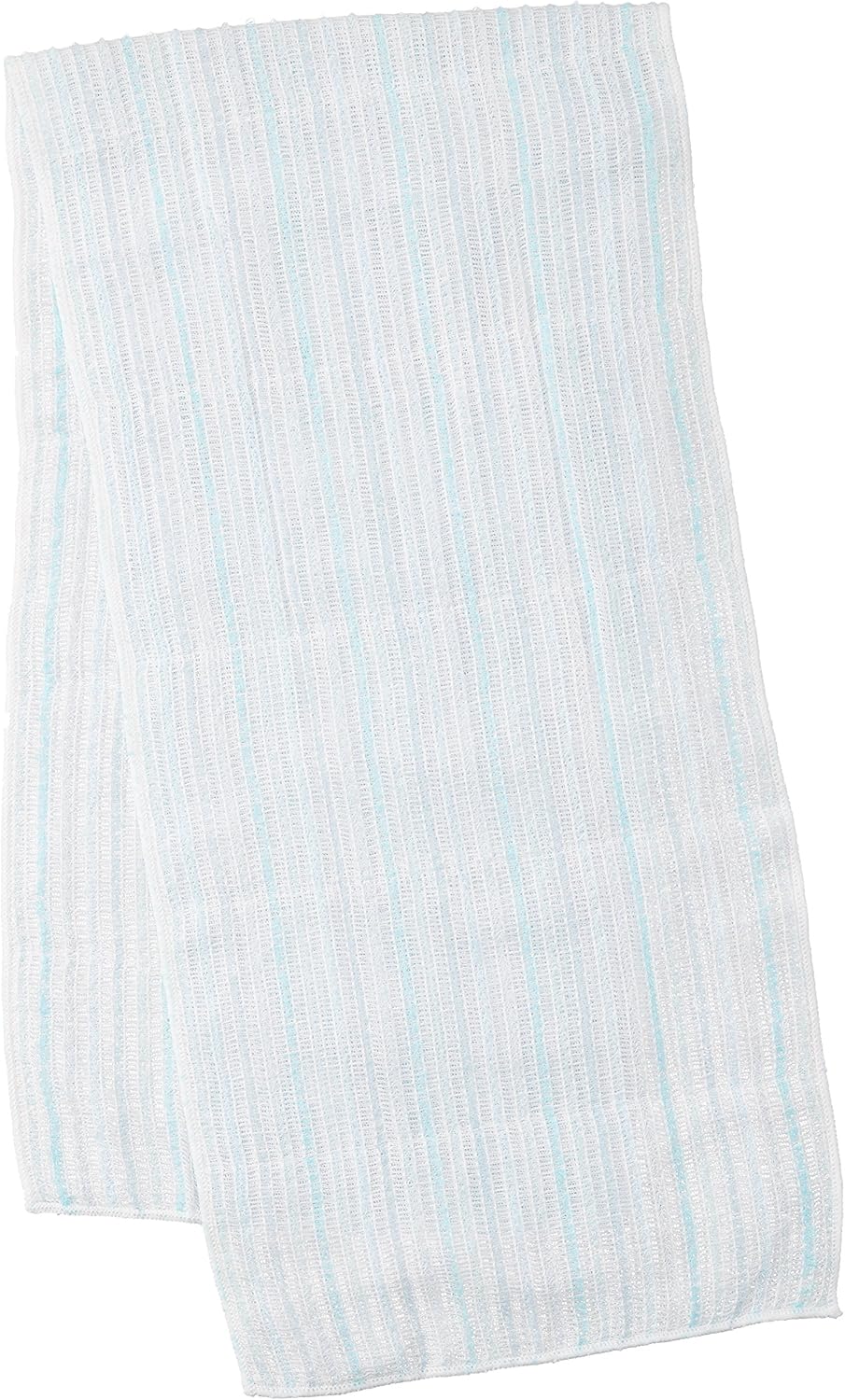 サンベルム Sanbelm お風呂 タオル 体洗い ブルー Bl ｘ100cm 綿あわだちボディタオル Fuwari 3602