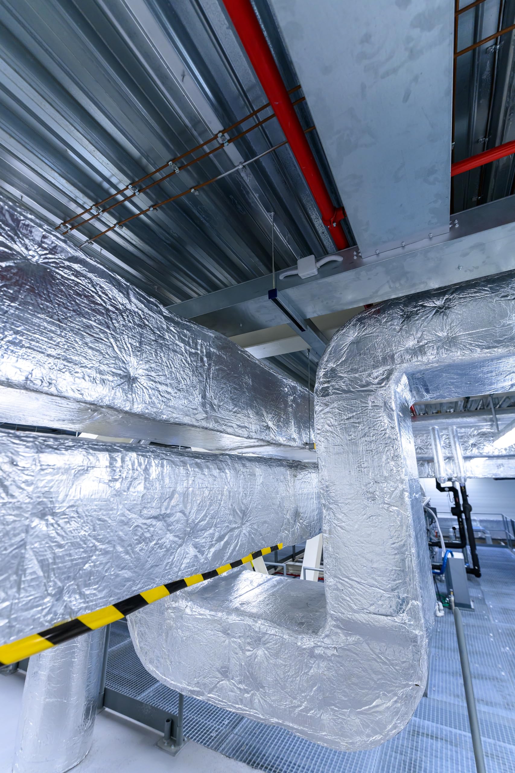 ROCKWOOL KLIMAMAT 20mm x 10m x 1m - Mattina a lamelle in lana di roccia in varie dimensioni – Isolamento di alta qualità per impianti di ventilazione e aria condizionata