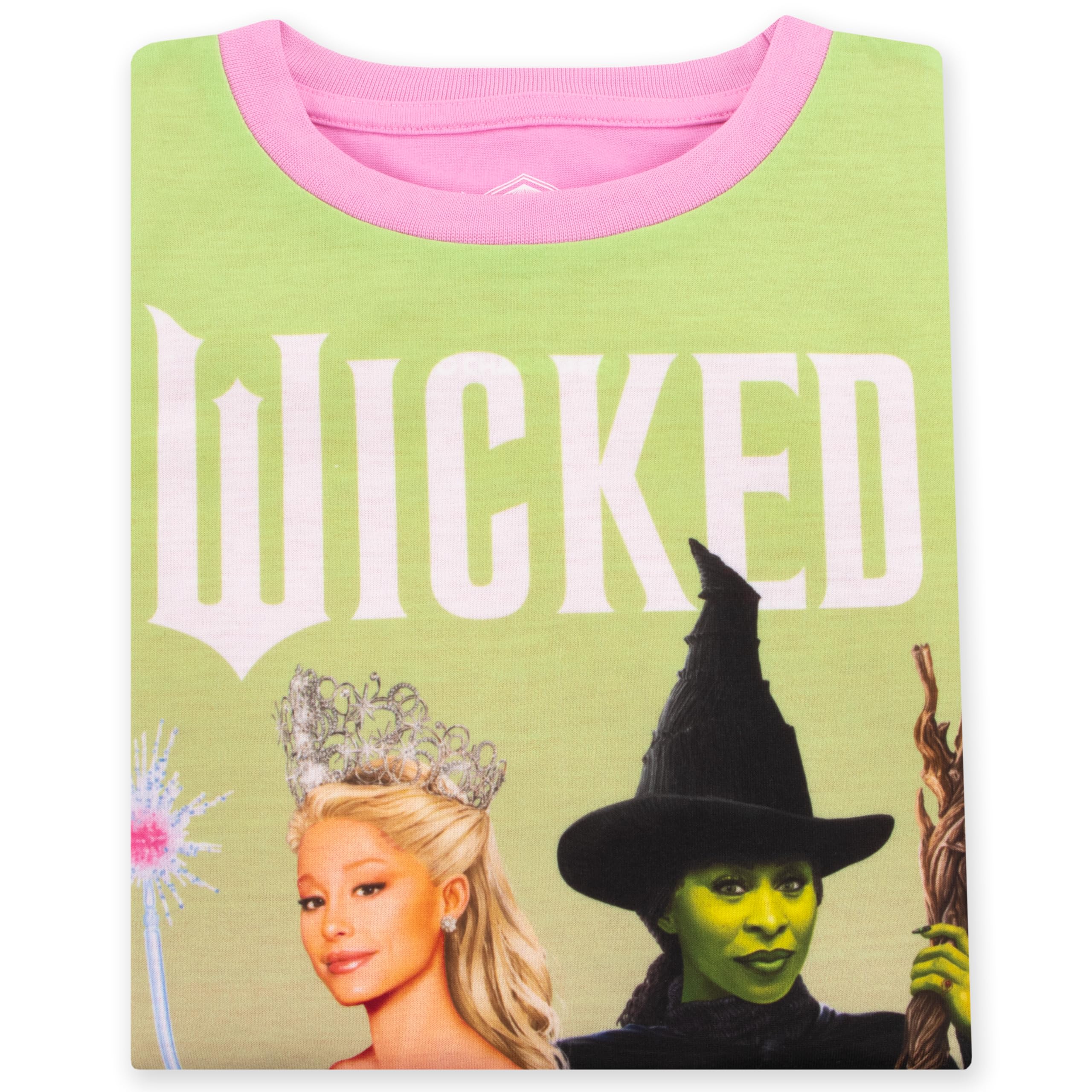 WICKED Koszula Nocna Dla Dziewczynek | Glinda I Elfaba Nocne Koszule Dla Dzieci | Koszula Nocna Glinda