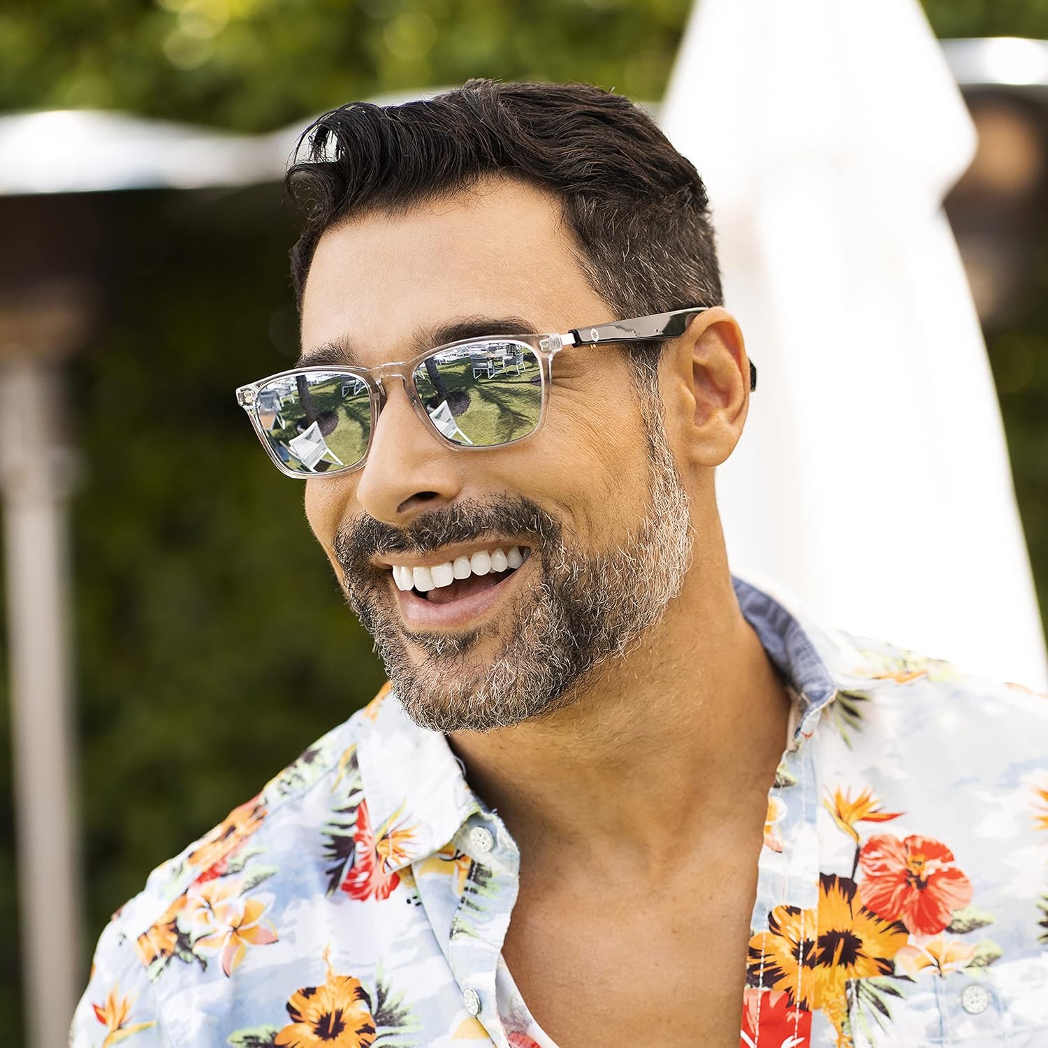 Tech Deals 🔥 Lucyd Lyte Bluetooth Smart Audio Sunglasses - Cool Tech Gadget for Men and Women - Wireless Headphones with Built-In Mic-Upgrade your Eyewear - Best Sound Outdoors: Biking, Running, Golfing