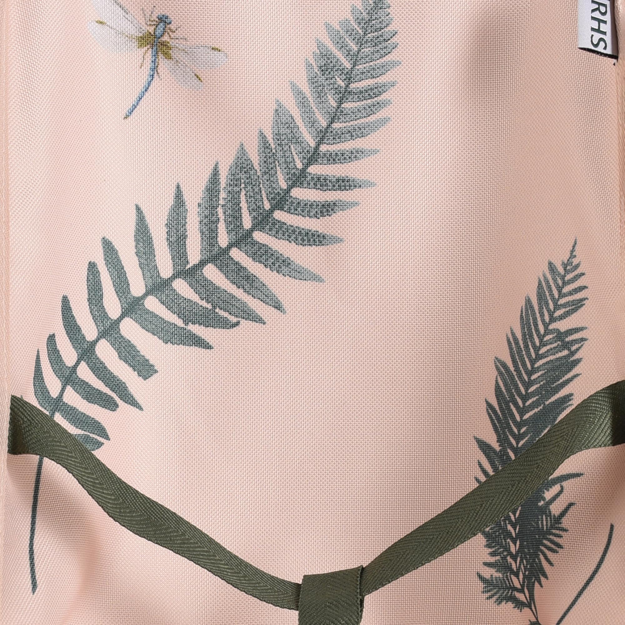 Roma Poussette RHS Fern pour poupée - Jouet écologique pour poupée - À partir de 2 Ans, crème/Vert, Tissu recyclé, Pliable, Portable, première Poussette idéale, Cadeau de Noël