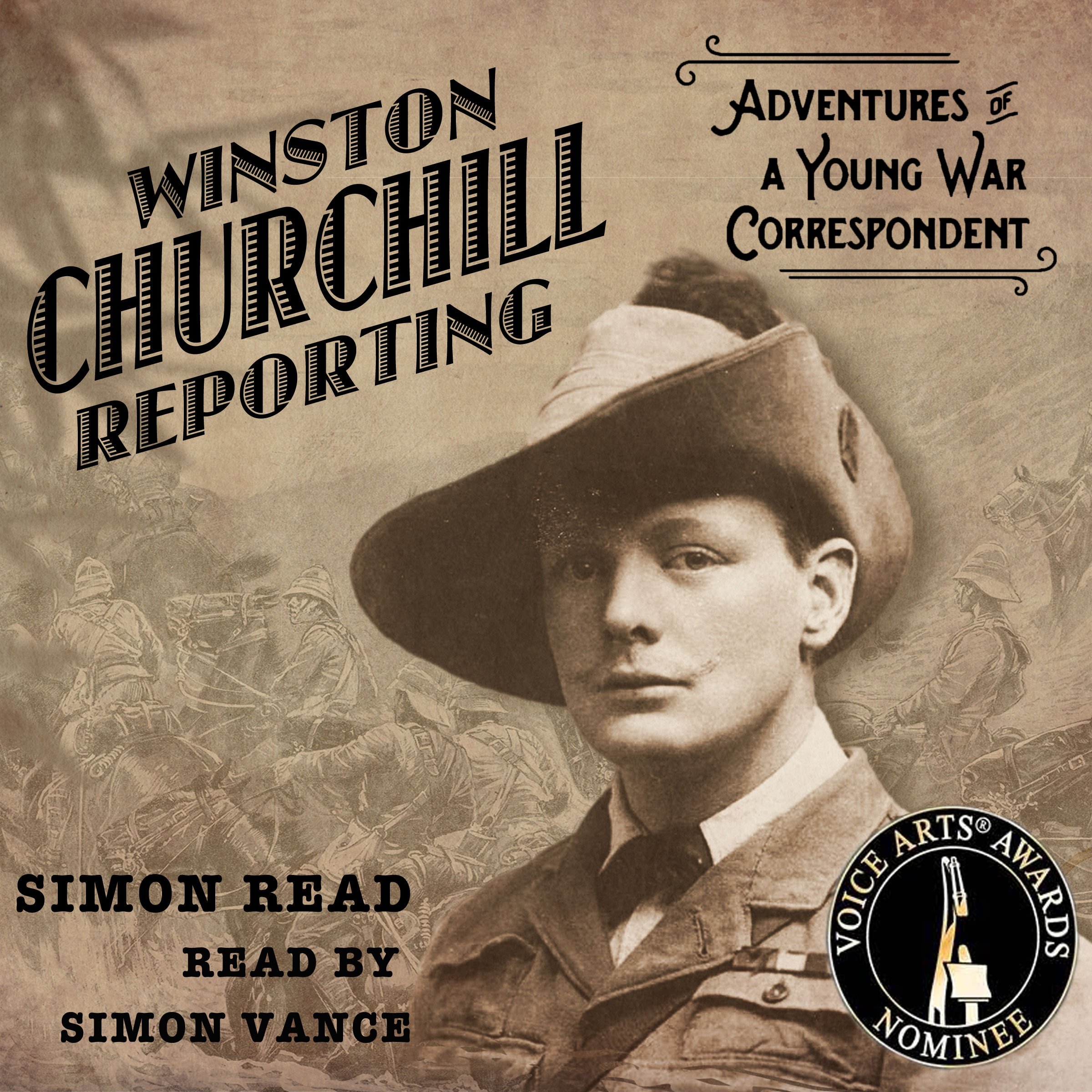 Cover art for Winston Churchill Reporting