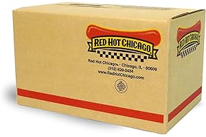 Red Hot Chicago Red Hot Dogs 80 Count