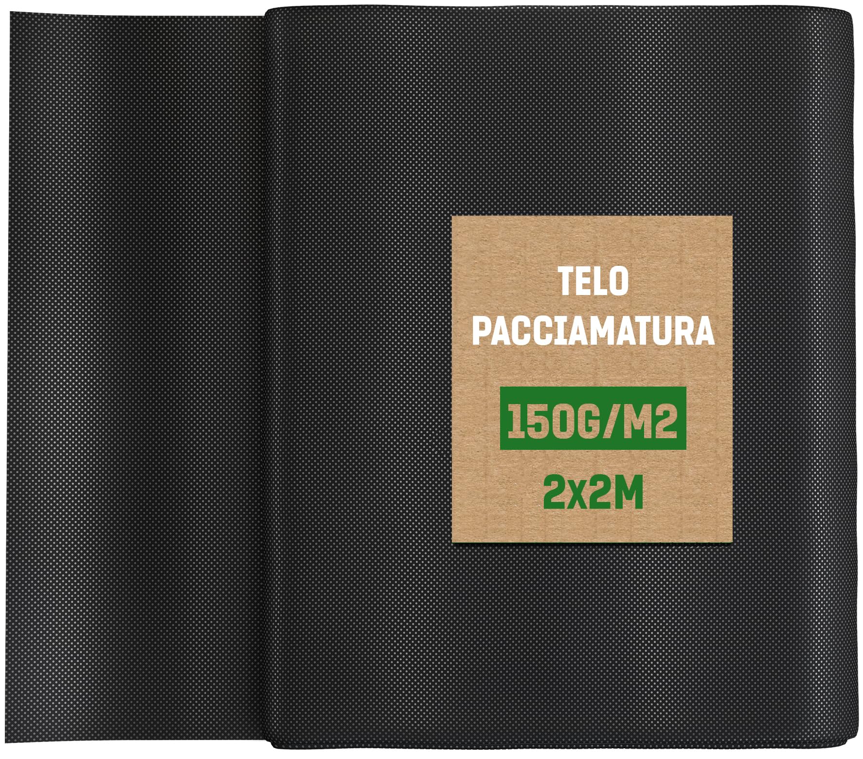 GardenGloss Telo di protezione per sabbiera extra forte (2m x 2m) – 150g/m2 per bambini – Telo protettivo per sabbiera