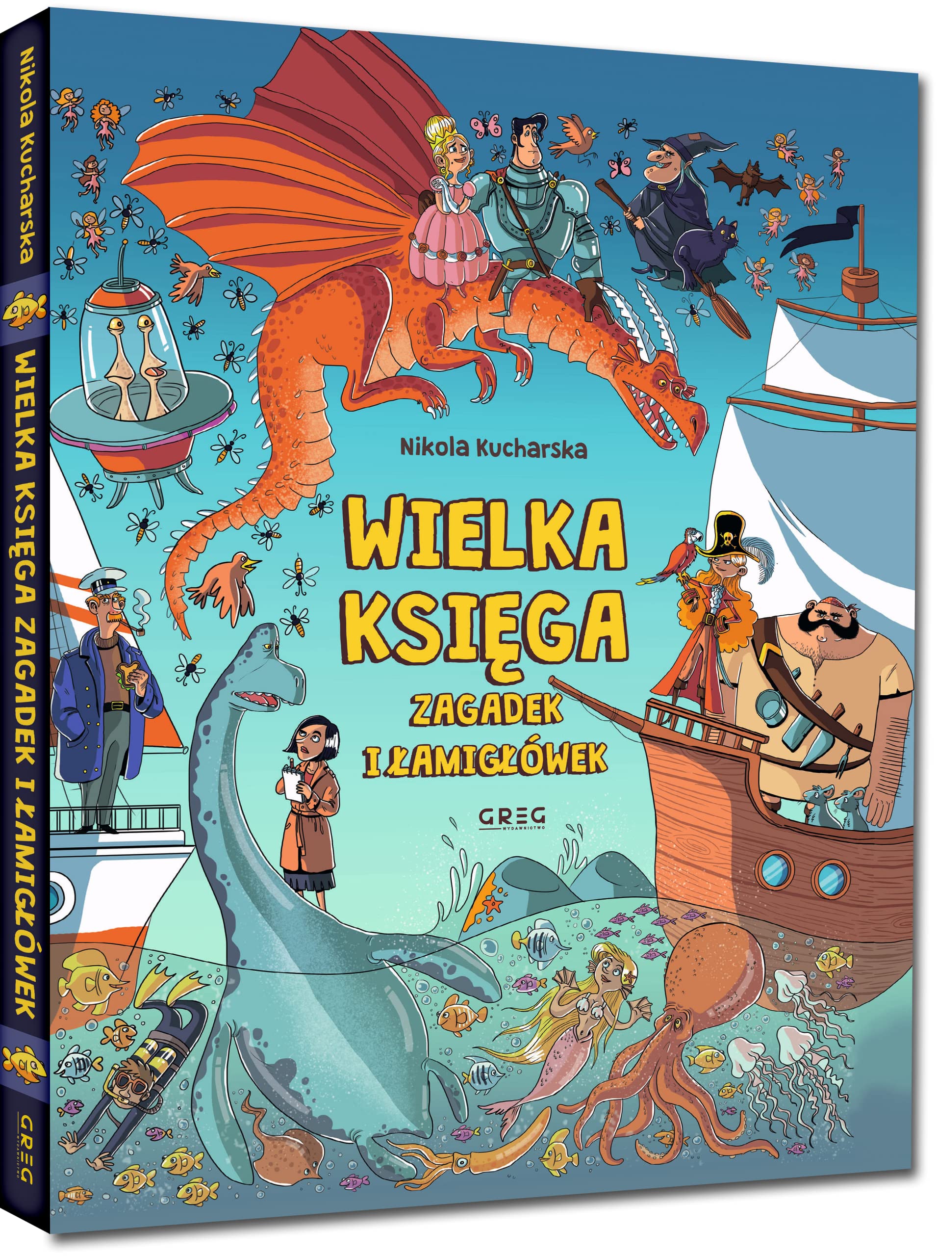 Wielka księga zagadek i łamigłówek
