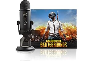 Blue Yeti Blackout + PlayerUnknown's Battlegrounds Streamer Bundle: Dominate Online Gameplay