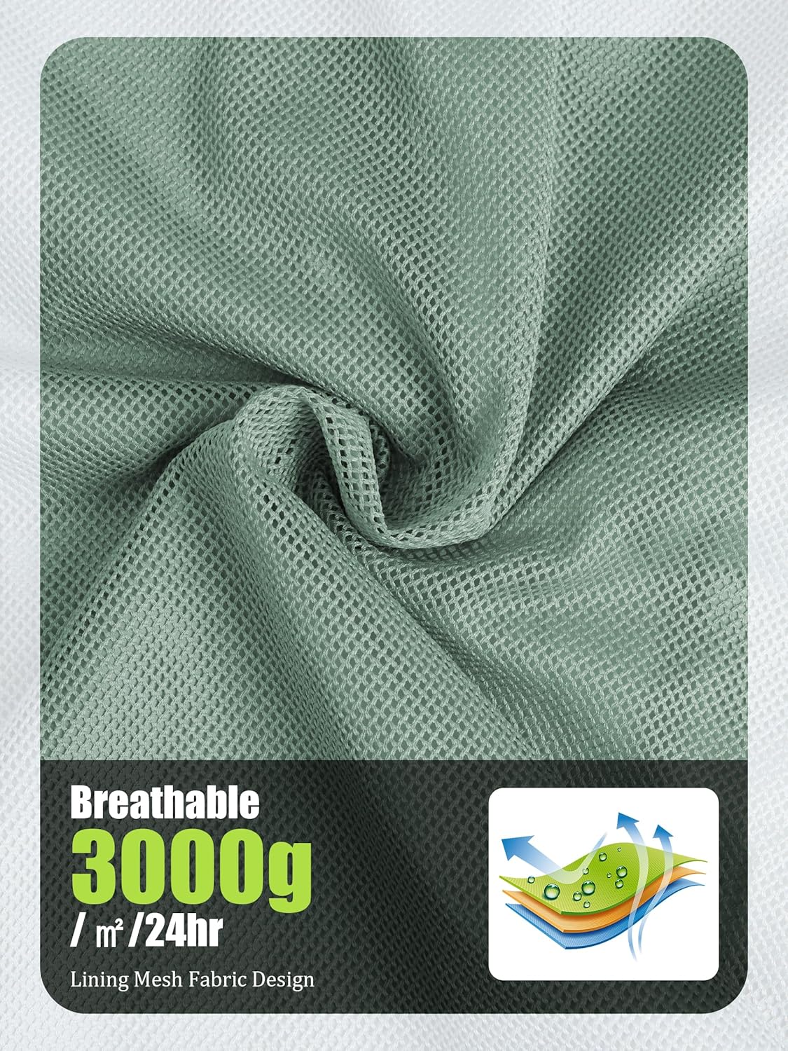 SWISSWELL Rain Jacket Women Lightweight Packable Waterproof Raincoat with Hood Windproof Windbreaker for Hiking Running - Image 5