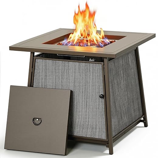 BALI OUTDOORS 28" Propane Fire Pit Table