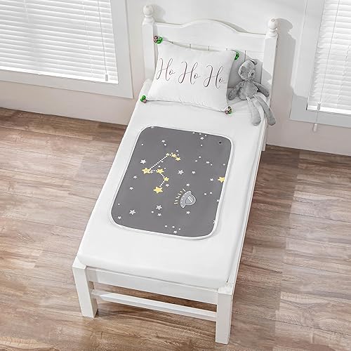 Miniatura 1 de WenBags Almohadillas de cama para incontinencia lavables de 19 x 27, protector de colchón impermeable reutilizable grande, almohadillas para orina