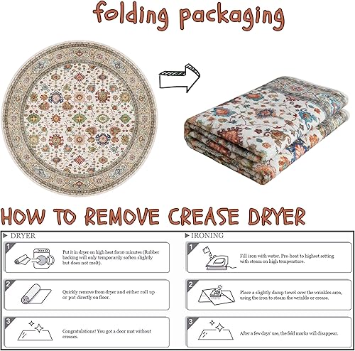 Miniatura 115 de Rugcomf Tapete para puerta interior, 2 x 3, lavable a máquina, tapete antideslizante de pelo bajo, para entrada, cocina, puerta principal, entrada