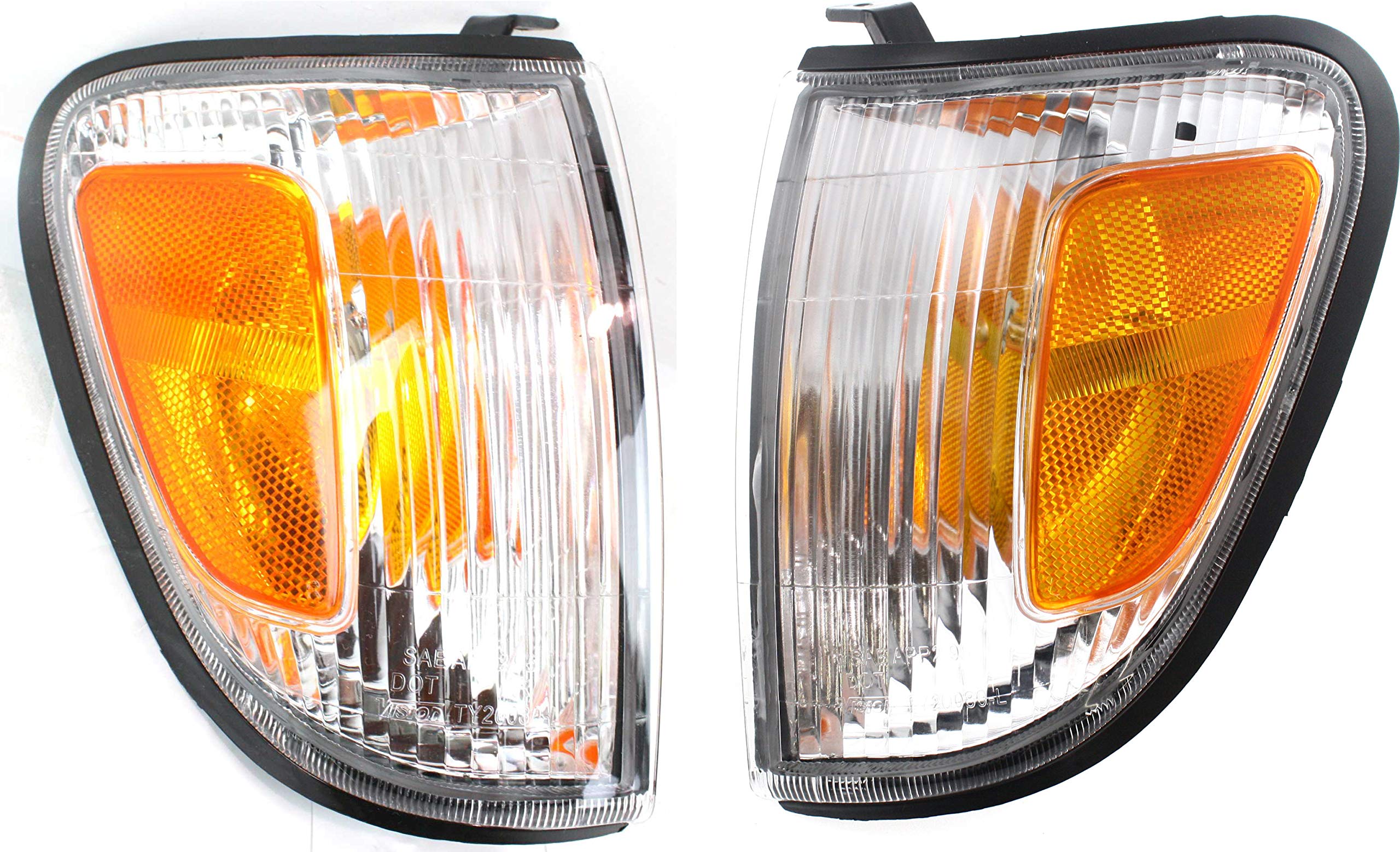 Garage-Pro Corner Light Set of 2 Compatible With Toyota Tacoma 1997-2000, Halogen, With bulbs, Driver and Passenger Side