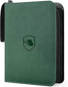 Pasta para cartões colecionáveis com 900 bolsos, capa de poliuretano, álbum de coleção de cartões com zíper, suporte de pasta resistente para MTG, TCG, cartas de jogos, cartões esportivos