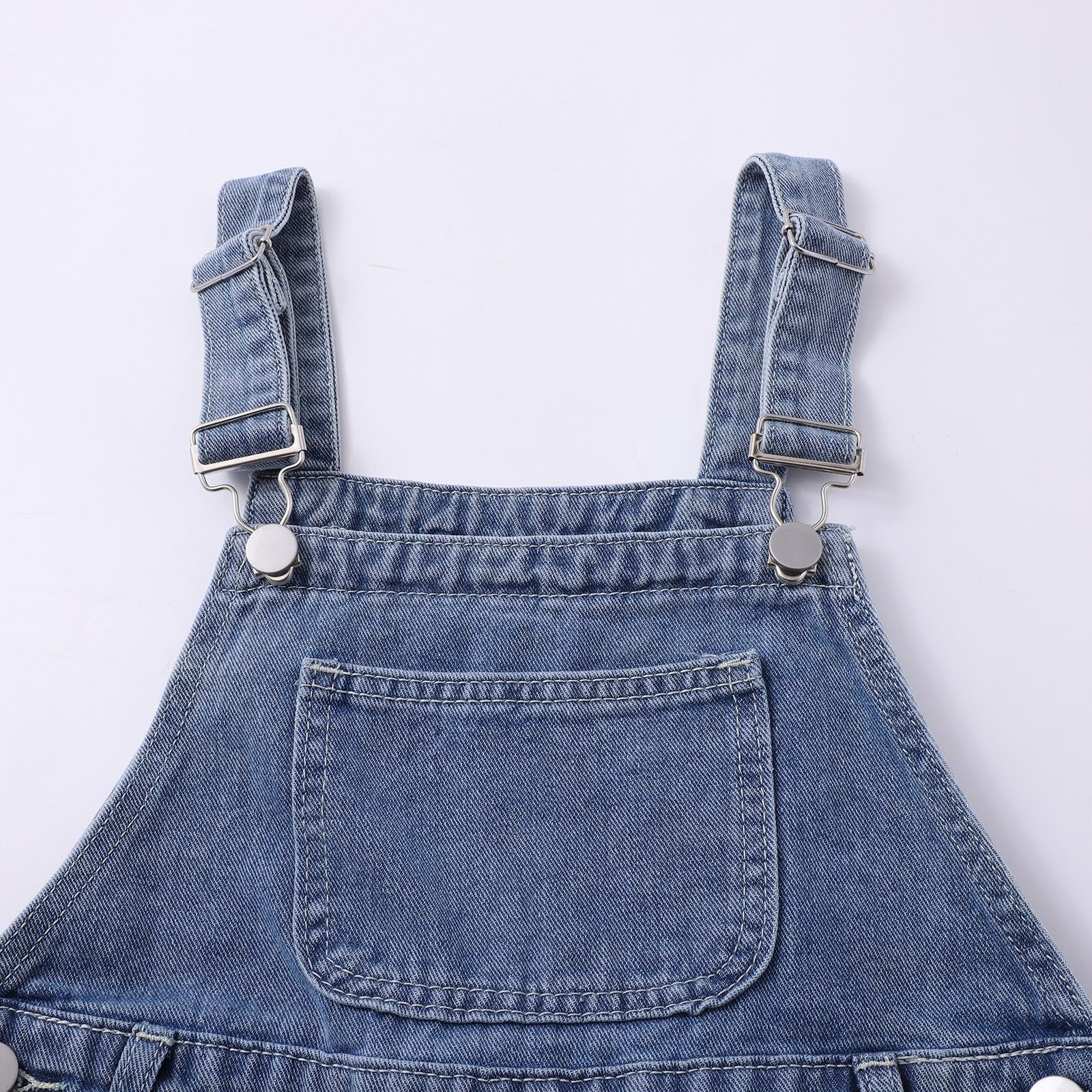 Jumpsuit Mädchen Ärmellose Latzhose Kinder Verstellbare Träger Einfarbig Overall Teenager Coole Lässige Lang Hose Arbeitshose Latzhosen Outdoor Overall Kinder Jungen